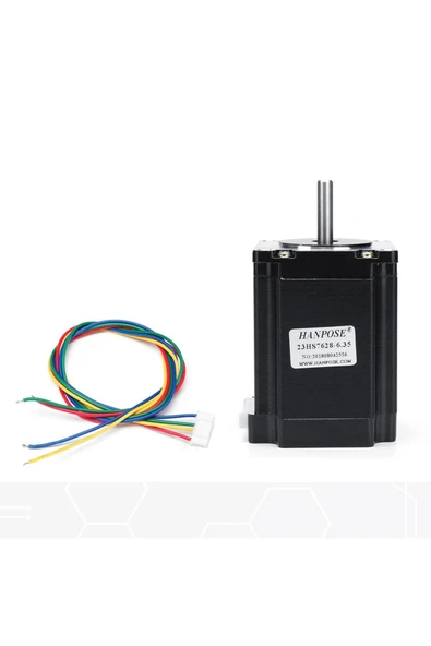 ROBİZ 23hs7628 Nema 23 Step Motor 1.9nm 3.2v 2.8a D Mil 2 Faz 1.8 Derece 200 Adım 3d Yazıcı Printer - Resim 6