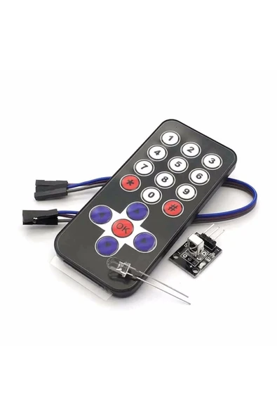 ROBİZ Ir Alıcı Verici Kumanda Seti Kızıl Ötesi Kablosuz Uzaktan Alıcı Verici Ky-022 Receiver Televizyon - 7