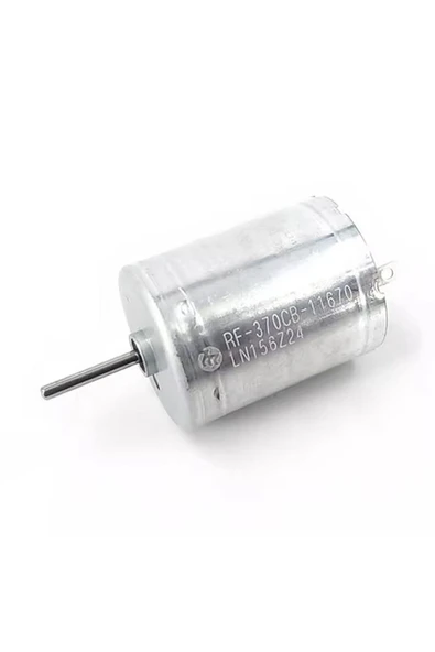 ROBİZ Rf-370 Dc Motor Dc 24v 6000rpm Rf370 Uyumlu Oyuncak Rc Araba Su Motoru Klima Uçak Bot Rf-370cb-11670 - Resim 4