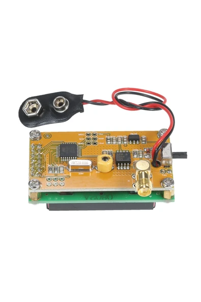 ROBİZ 1mhz-500mhz Rf Frekans Sayıcı 9v 0802 Lcd Ekran Dijital Rf Radyo Fm Am Sinyal Metre Test Ölçüm - Resim 15