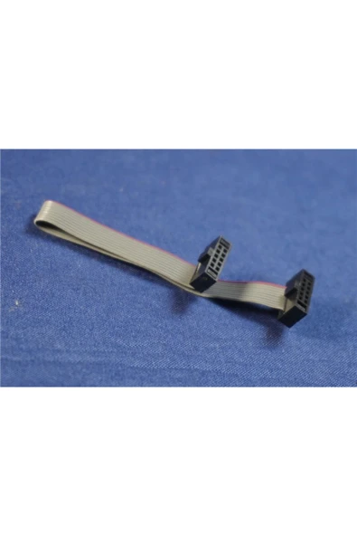 ROBİZ 1.27mm Pitch 15cm 150mm 10 Pin Idc Flat Ribbon Kablo Programlama Data Debug Kablosu Jtag Swd Isp Avr - Resim 8