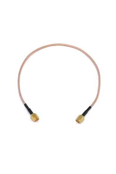 ROBİZ 30cm Rg316 Sma Erkek - Erkek Rf Kablo 0-6ghz 50 Ohms 0.3db Esnek - Resim 2