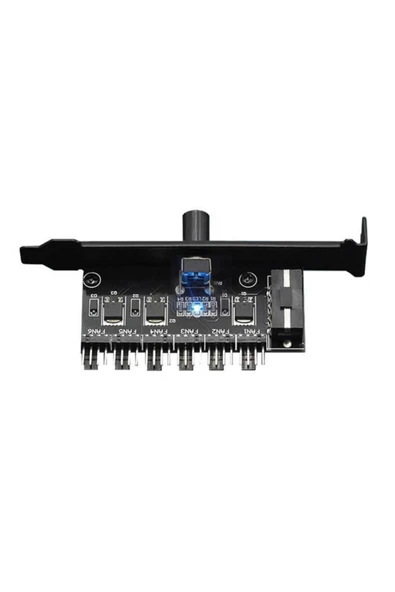 ROBİZ 6 Port Fan Çoğaltıcı Hız Kontrol Kartı Molex Güç Giriş Soketi 12v - Resim 5