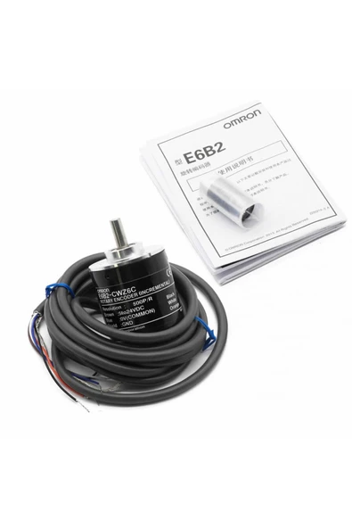 ROBİZ Omron E6b2-cwz6c 500 Pals Optik Rotary Enkoder Dc 5v/24v Döner Encoder A B Z 3 Fazlı Motor - Resim 4