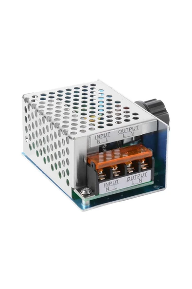 ROBİZ Ac 220v 4000w Dimmer Scr Ac Motor Hız Devir Kontrol Elektrikli Fırın Rezistans Su Isıtıcı Lamba - 5