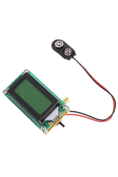 ROBİZ 1mhz-500mhz Rf Frekans Sayıcı 9v 0802 Lcd Ekran Dijital Rf Radyo Fm Am Sinyal Metre Test Ölçüm - Resim 6