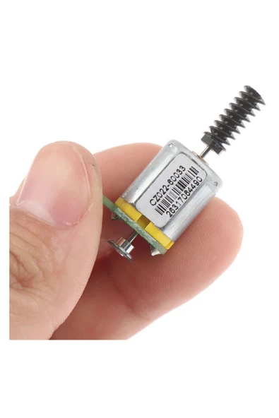 ROBİZ N20 Worm Milli Dc Motor 30000rpm N20 Micro Motor Dc 5v-24v Uzun - Resim 7