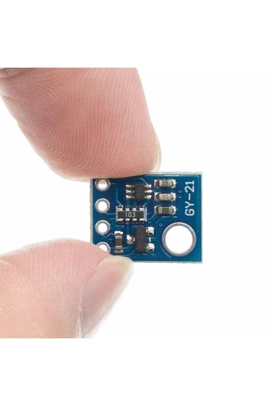 ROBİZ Htu21 5v Sıcaklık Ve Nem Sensör Modülü Iıc I2c Yüksek Hassasiyet Iıc Dijital Nem Sensörü Klima - Resim 9