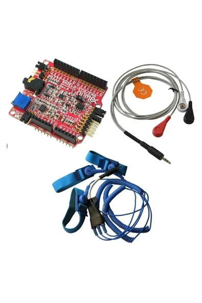 Olimex Ekg-emg Arduino Shield Açık Kaynak Kod Ekg Ecg Emg Nabız Kalp Elektrokardiyografi - Resim 8