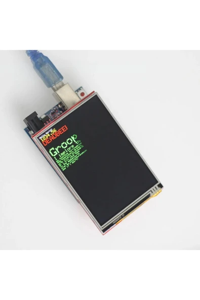 ROBİZ Arduino Uno R3 3.5" Tft Lcd Ekran Modül Resiztif Dokunmatilk - Resim 8