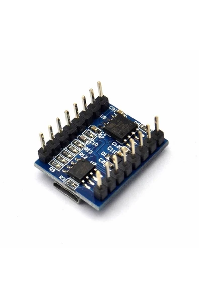 ROBİZ Jq6500 16mbit Mini Ses Mp3 Wmv Player Ses Müzik Çalma Kartı Micro Usb Uart Haberleşme 5 Tuşlu Kontrl - 5