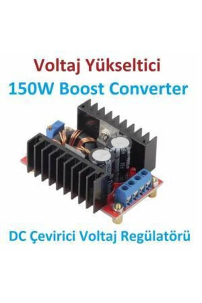 webstoore 150w Boost Voltaj Yükseltici Modül Dc Dc Çevirici Voltaj Ayarlanabilir Yükseltici 35v 6a Regülatör - 5