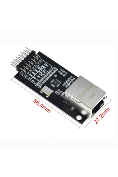 ROBİZ Lan8720 Ethernet Haberleşme Modülü 10 / 100 Rmıı Internet Alıcı Verici Iletişim Ağ Network Modülü - Resim 16