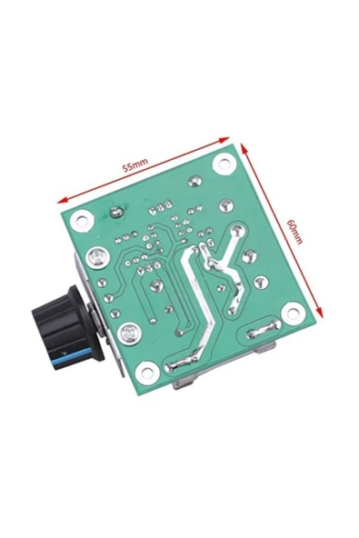 ROBİZ 10a 40v Dc Motor Hız Kontrol Sürücü Devresi Pwm Motor Kontrol Ayarlanabilir Voltaj Modülü - Resim 8