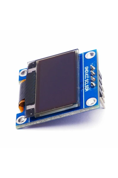 ROBİZ 0.96 Inch Mavi Oled Lcd Modül 128x64 Pixel Iıc I2c Seri 0.96” Ekran Gösterge Ssd1306 3.3v 5v Matrix - Resim 4