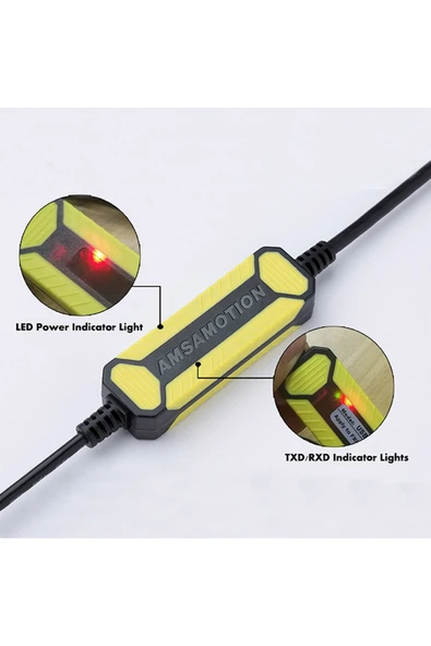ROBİZ Usbacab230 Delta Plc Programlama Kablosu Es Ex Eh Ec Se Sv Ss Xinje Xc Xd Xe Usb-dvp Usb Plc - Resim 4