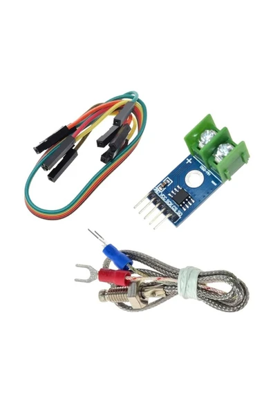 ROBİZ Max6675 Modül + K Tip Termokupl - Sıcaklık Isı Sensörü -20c +85c - Resim 4