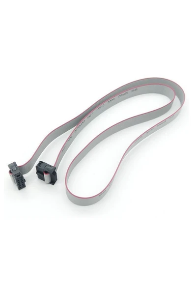 ROBİZ 70cm 10 Pin Idc Flat Kablo Ribbon Isp Avr Arm Swd Jtag Programlam - Resim 7