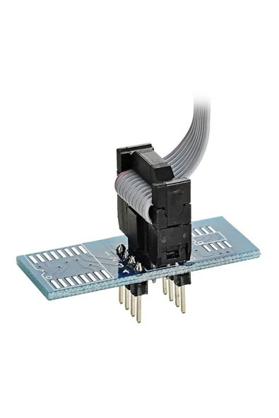 ROBİZ Soıc8 Sop8 To Dıp8 Test Klips Eprom Flash Bios Programlama Mandalı Spı Iıc - Resim 4