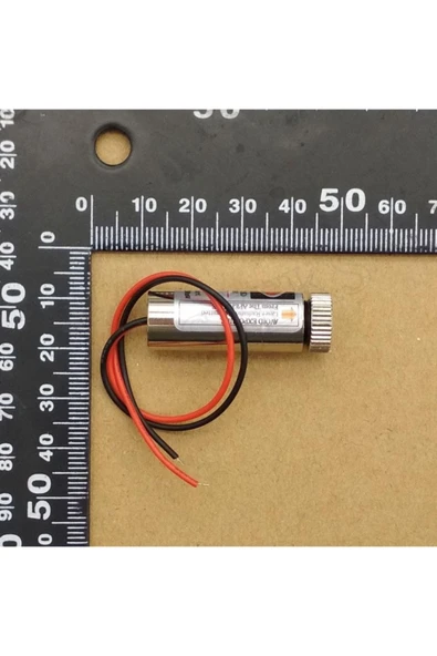 ROBİZ Nokta Lazer Modül Kırmızı 5mw 650nm Lens Odak Ayarı 12mm Çap - Resim 16