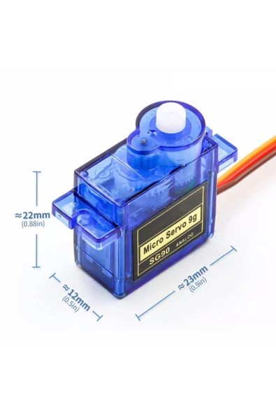 ROBİZ Tower Pro Sg90 9gr Micro Servo Motor Sg90 Rc Robot Araba Arduino