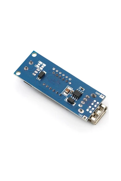 ROBİZ 40v To 5v 2a Voltaj Düşürücü Usb Çıkış Soketi Mobil Güç Kaynağı Power Modül Voltmetre Mp4 Araba Araç - Resim 6