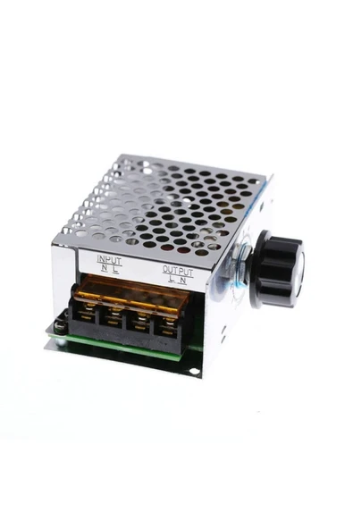 ROBİZ Ac 220v 4000w Dimmer Scr Ac Motor Hız Devir Kontrol Elektrikli Fırın Rezistans Su Isıtıcı Lamba - 2