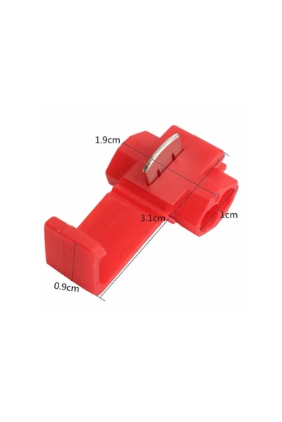 ROBİZ Kilitli Scotch Kablo Birleştirici Konnektör Vidasız Klemens - Resim 2