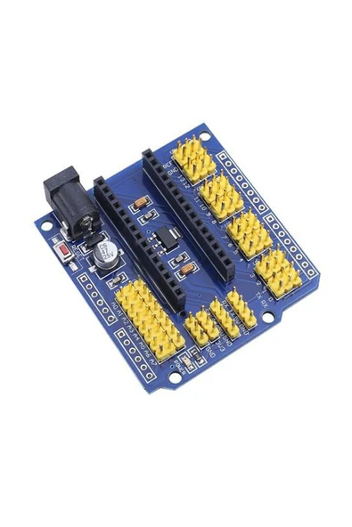ROBİZ Arduino Nano 3.0 Io Proto Shield Genişleme Kartı Kolay Bağlantı Kartı - Resim 13