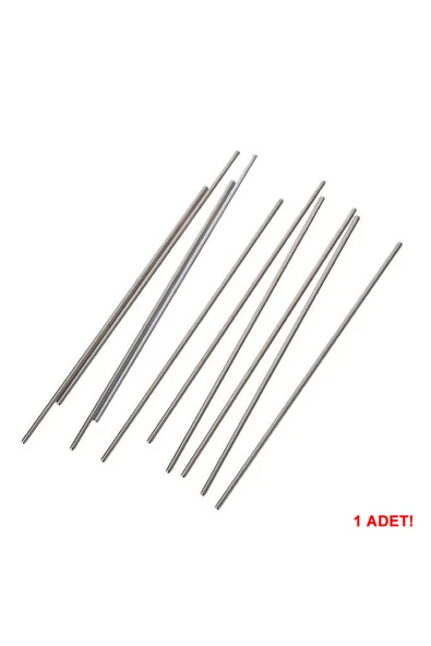 ROBİZ 2mm X 100mm Metal Mil Çelik Çubuk Aks Oyuncak Rc Araba Robot - Resim 5