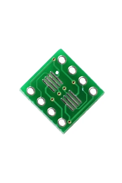 ROBİZ Ssop8 Sop8 Dıp8 Smd Çevirici Pcb Sop8 Ssop8 Tssop8 Ssop Tssop Msop Prototip Deney Kartı Fr4 - Resim 4