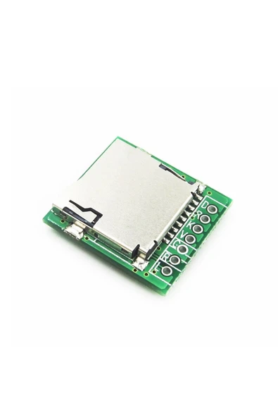 ROBİZ M2801002 Wav Mp3 Player Modülü Micro Sd 32g Tf Kart Ses Müzik Çalma Kartı Ir Kumanda Desteği 11 - Resim 2