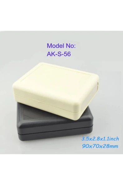 ROBİZ Ak-s-56 Beyaz Plastik Elektronik Proje Kutusu - Resim 2