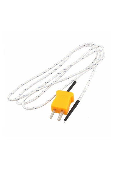 ROBİZ K-type Tp-01 Thermocouple Sıcaklık Isı Sensör 1 Metre Prob Rtd Isıtıcı Fırın Kazan Termostat - Resim 5