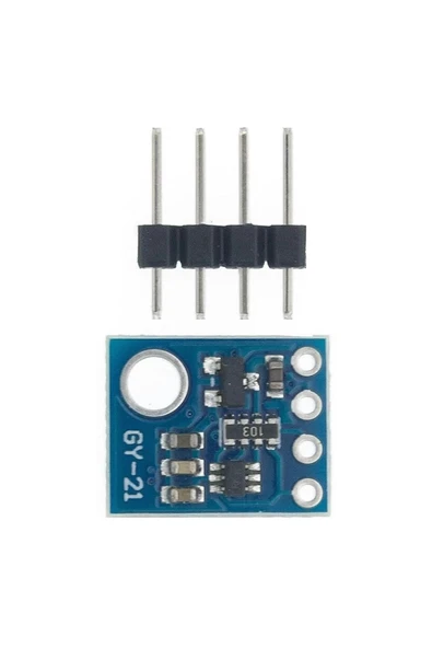 ROBİZ Htu21 5v Sıcaklık Ve Nem Sensör Modülü Iıc I2c Yüksek Hassasiyet Iıc Dijital Nem Sensörü Klima - Resim 5
