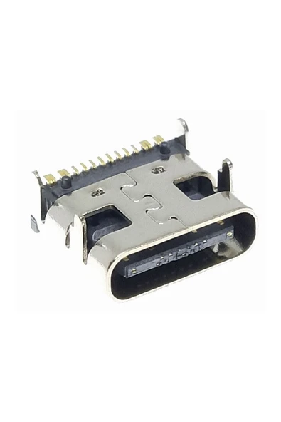 ROBİZ Type-c Usb Soket 16 Pin Smd Usb 3.1 Cep Tel Elektronik Cihaz Usb Port Konnektör Şarj Soketi Dişi - Resim 5