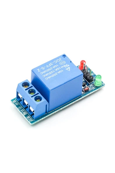 ROBİZ 1 Kanal 5v Röle Modül 220v 10a Güç Kontrol Anahtarı - Resim 3