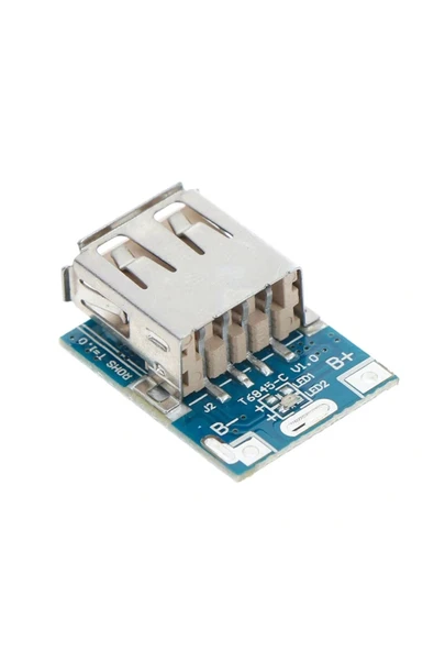 ROBİZ 134n3p Powerbank Devresi - Lityum Pil Şarj - 5v 1a Usb Boost Modül Lion - Resim 6