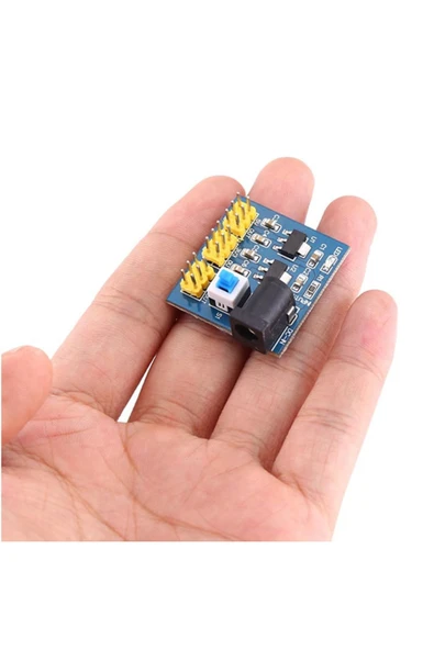 ROBİZ 5v 3.3v - 2 Çıkışlı Voltaj Düşürücü Güç Kaynağı Modülü Ams1117 - Resim 15