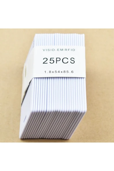 ROBİZ Kalın Tip 125khz Rfıd Rfid Manyetik Kart Proximity Göstergeç 125 Khz Kapı Geçiş Personel Takip - Resim 6