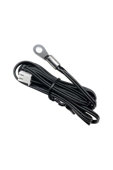 ROBİZ 100cm Kablolu Su Geçirmez 10k Ntc Sensör Montaj Delikli Isı Sıcaklık Prob Termistör 1% 3950 Klima - Resim 12