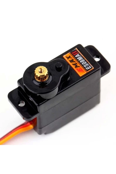 ROBİZ Emax Es08ma Iı 12gr Analog Servo Motor Mini Metal Dişli 1.8kgcm Tork Rc Uçak Drone Robot - 4