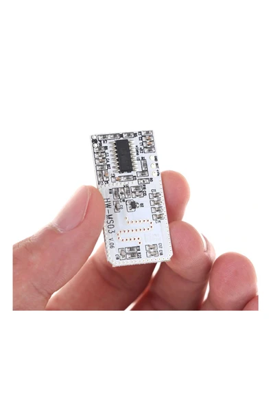ROBİZ Hw-ms03 Mikrodalga Radar Sensör Modül 2.4ghz / 5.8ghz Kablosuz Alarm Dedektör Işık Kontrol Otomatik - Resim 8
