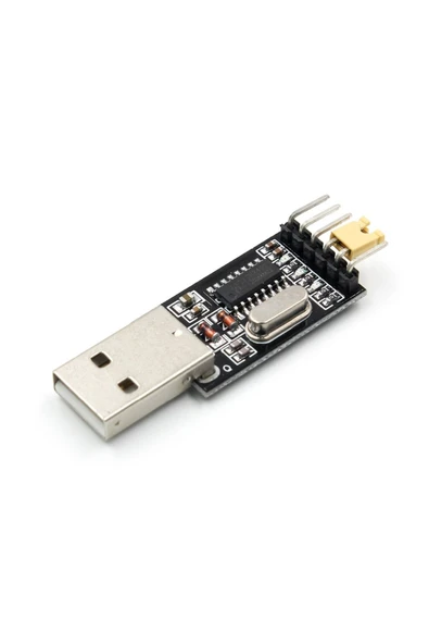 ROBİZ Ch340g Usb Rs232 Uyumlu Ttl Uart Çevirici Modül Seri Port Haberleşme Arduino - Resim 4