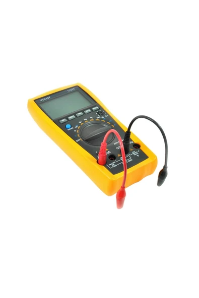 ROBİZ Timsah Uçlu Multimetre Güç Kaynağı Probu Tüm Multimetreler Ile Uyumlu Test Probu Voltmetre Avometre - Resim 3