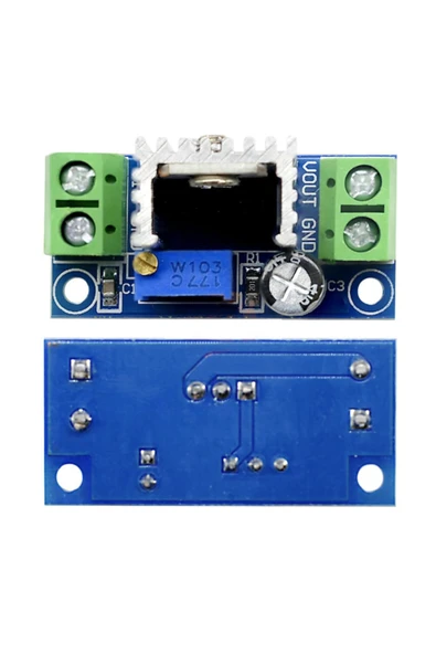 ROBİZ Lm317 Modül Dc Lineer Regulatör 2a Voltaj Düşürücü - Resim 4