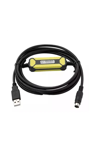 ROBİZ Usbacab230 Delta Plc Programlama Kablosu Es Ex Eh Ec Se Sv Ss Xinje Xc Xd Xe Usb-dvp Usb Plc - Resim 6