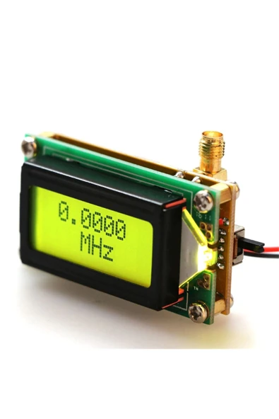 ROBİZ 1mhz-500mhz Rf Frekans Sayıcı 9v 0802 Lcd Ekran Dijital Rf Radyo Fm Am Sinyal Metre Test Ölçüm ürün görseli