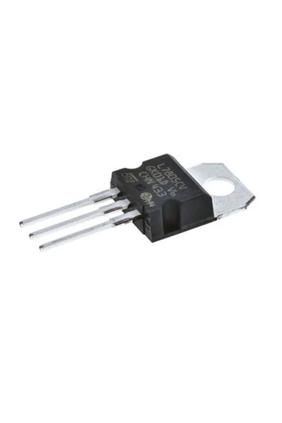 ROBİZ L7805cv 3 Pin Dc 5v Lineer Voltaj Düşürücü Regülatör Enregre - Resim 3