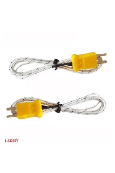 ROBİZ K-type Tp-01 Thermocouple Sıcaklık Isı Sensör 1 Metre Prob Rtd Isıtıcı Fırın Kazan Termostat - Resim 7